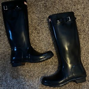 Hunter rain boots